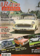 RETRO PASSION 203 SIMCA ARIANE 4 JAGUAR MK9 MATHIS TY 1932 MINI CLUBMAN & ESTATE