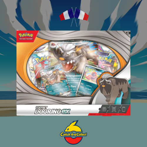 Coffret pokémon dogrino 4 - coffret,