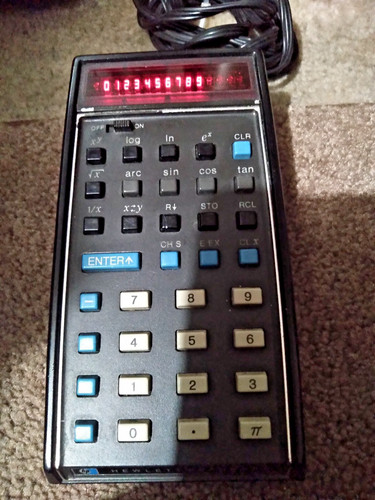 Vintage hewlett packard 35 - hewlett, hp-35