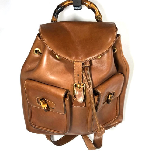 Sac dos gucci cuir - sac,