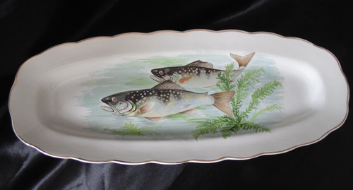 Plat poisson sarreguemines - plat, a