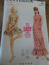 4436 PATRON" BUTTERICK VINTAGE