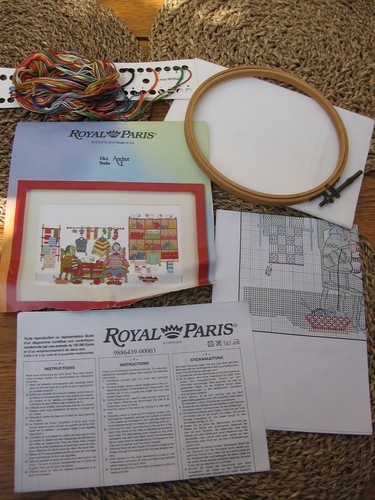Kit broder point - point, compté