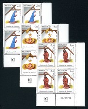 MONACO Serie Complète de 3