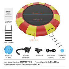 Trampoline Aquatique Gonflable