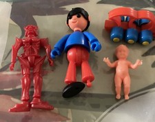 Lot De Jouets Montables Anciens Kinder