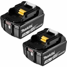 Lot de 2 Batteries MAKITA Li-Ion 18V 3Ah BL1830b 197599-5 (témoin de charge) 02