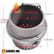 BRASIER CREGIOLO EN FONTE KARMEK UN POÊLE AMELIA GRETA AQUOS MARTA Cod. 162