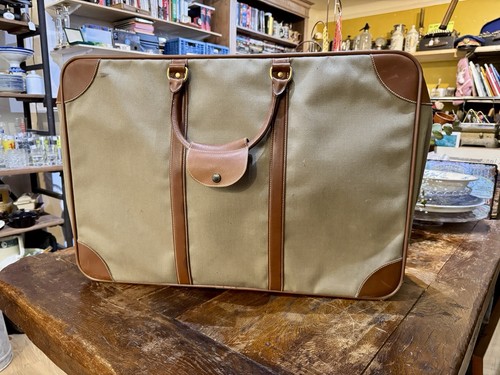 Valise bagage toile longchamp - valise/bagage,