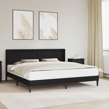 Cadre de lit avec bandes LED