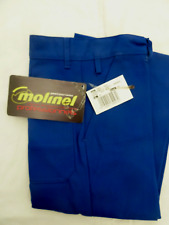 Pantalon de travail coton bleu taille 40 , neuf de stock marque Molinel