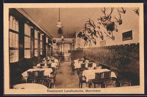Carte postale mannheim - postale,