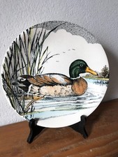 Faïence de Gien service Chambord ancienne assiette le canard  assiette 23 cm   2
