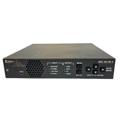 Extron dsc 3g sdi vers - a, 3g-sdi