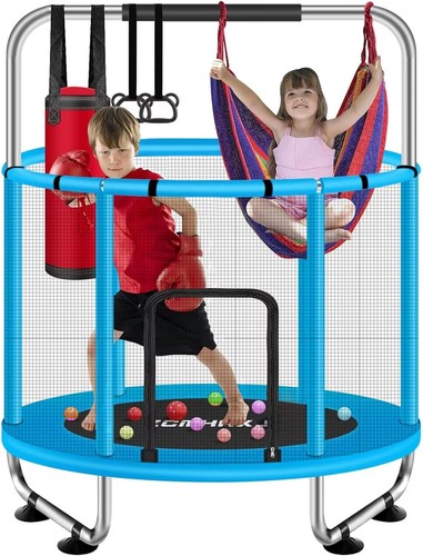 Trampoline for kids with - 55",