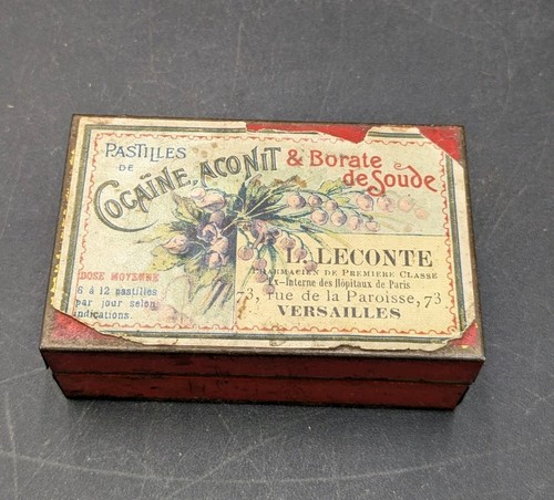Boîte pastilles cocaïne - boîte, «