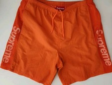 Shorts De Bain En Nylon Orange