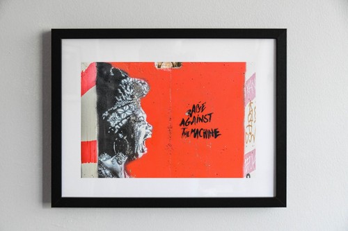 Tableau street art cadre - tableau,