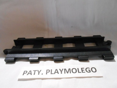 Rail droite noire lego duplo - rail,