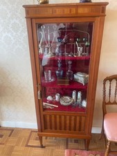 VITRINE ARGENTIER EN BOIS PRECIEUX