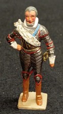 VERTUNNI FIGURINE ROI HENRI IV Plomb peint 62 mm