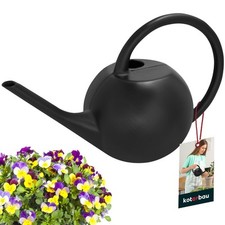 ® Arrosoir Noir De 12 L avec Un Long Tuyau | Arrosoir en Plastique pour Fleur...