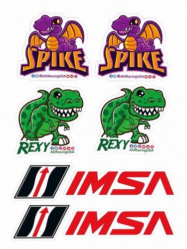 Racing sticker lot - lot, 4