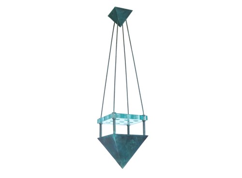 Suspension bronze verre - bronze,