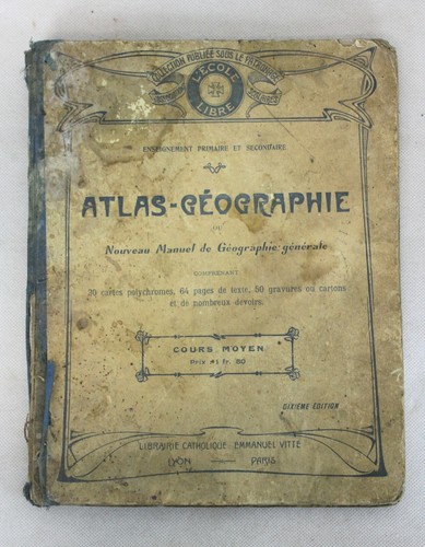 Atlas géographie primaire - atlas,
