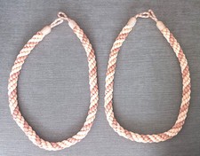 Paire embrasse cordon rose - ,