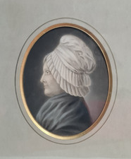Ancien Pastel 19ème. Ecole