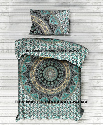 Housse couette mandala - couette,