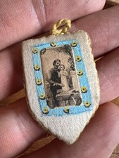 Reliquaire Tissus  Voyage Sacred Art Sacré XIX EMe Reliquary N67