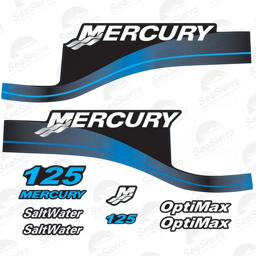 Decal sticker kit - sticker, mercury