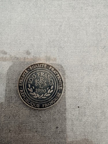 Pièce 100 francs charlemagne - pièce,