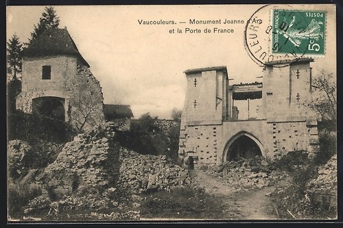 Cpa vaucouleurs monument - cpa,