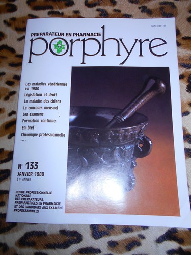 Revue porphyre préparateur - porphyre,,