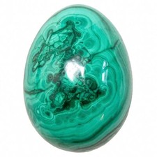 Oeuf de malachite - 55 mm -