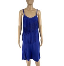 Robe Sans Manches À Franges