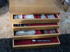 Menagere metal argente