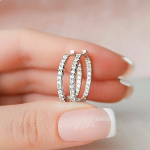 Boucles oreilles créoles en - boucles, d'oreilles