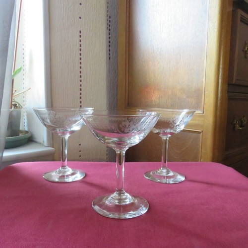 Coupes champagne en verre - 3,