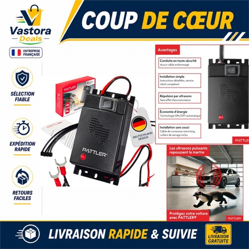 Répulsif ultrason pattler - répulsif,