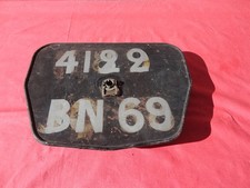 ancien support de plaque