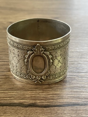 Ancien rond serviette en - rond,