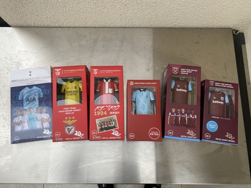 Lot kits maillots métal - 3d,