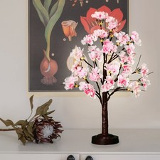 "18"" Cherry Blossom Tree Lamp