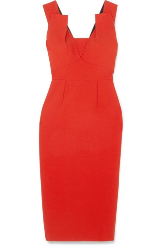 Robe midi crayon roland mouret - midi,