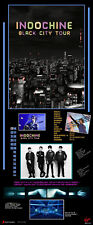 Affiche / Poster Taiwan 35x91 cm "Indochine" Black City Tour / N. Sirkis