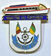 Pin's BATEAU VEDETTES DU PONT
